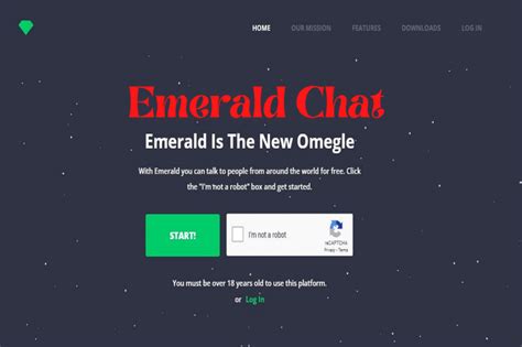 chatcomeet|Omegle alternative: Emerald Chat.